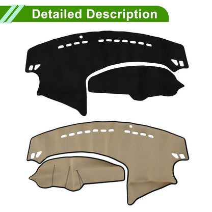 Dashboard Cover Mat for Mazda Axela 2009-2013 Sun Protector Black