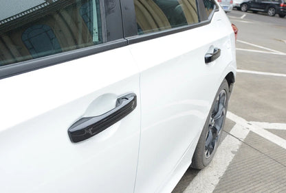 Glossy Black Side Door Handle Cover Trim for Honda Civic Type R (2022-2023)