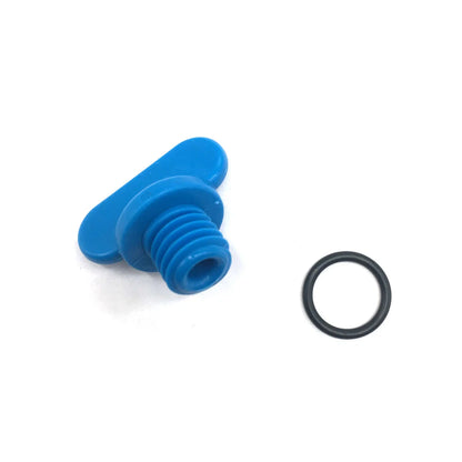 Blue Drain Plugs for Mercruiser Manifold/Block 5 Pack