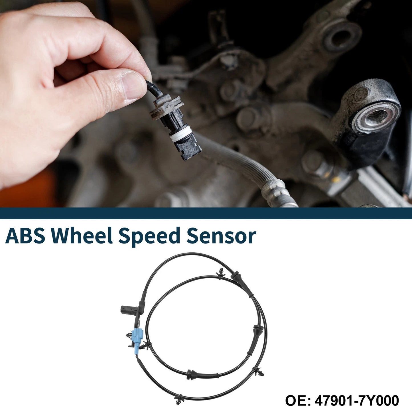 ABS Wheel Speed Sensor for Nissan Maxima (2000-2003) Rear Left