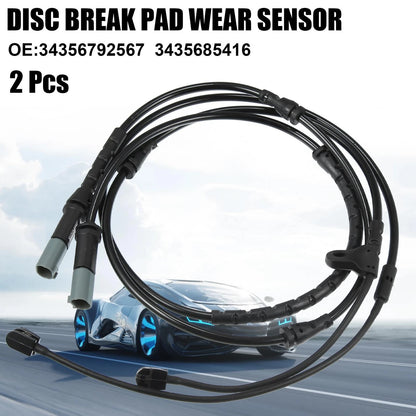 Front & Rear Disc Brake Pad Wear Sensor for BMW X6 (2011-2019)