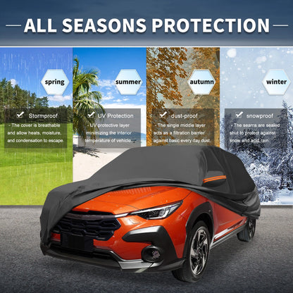 Waterproof Spunlace Cotton Car Cover for Subaru Crosstrek (2018-2023)