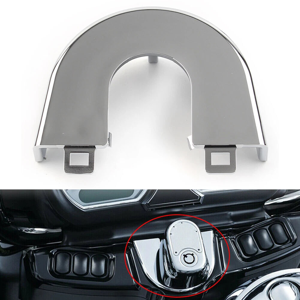 Ignition Switch Panel Trim ABS Plastic for Harley Road Glide (2015-2021)