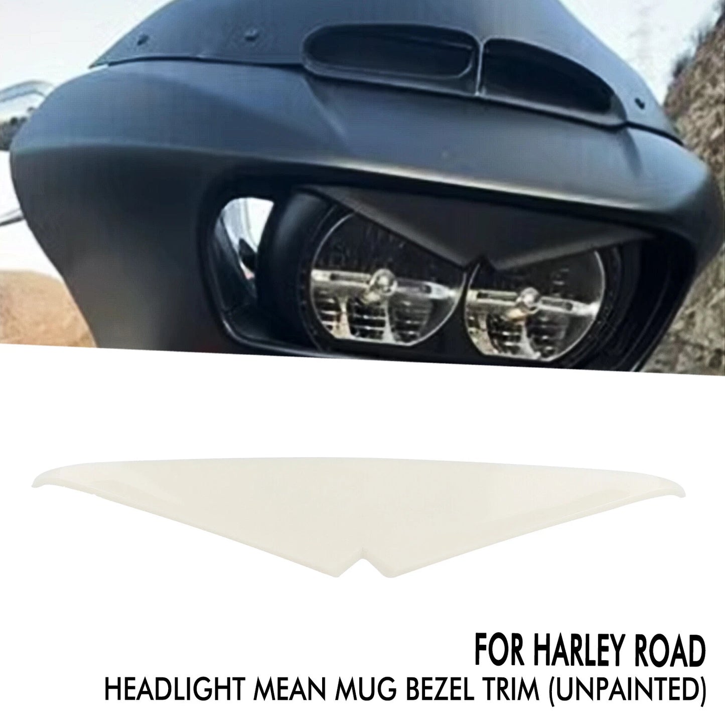 Headlight Bezel Trim for Harley Road Glide FLTRXS (2015-2020)