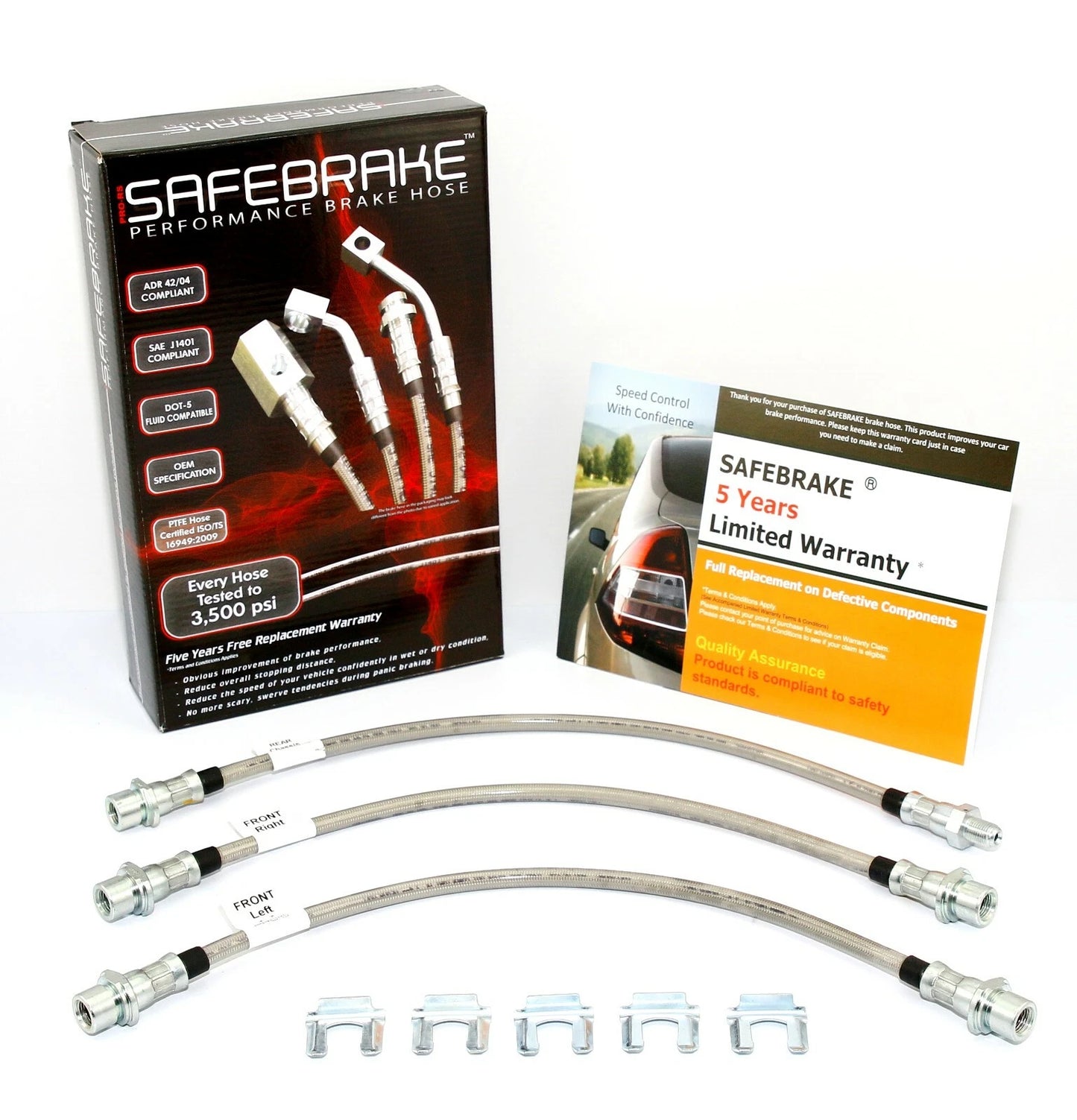 Brake Line Kits for Hilux RZN169/174R 2.7L (2 Inch Lift) (2005-2015)