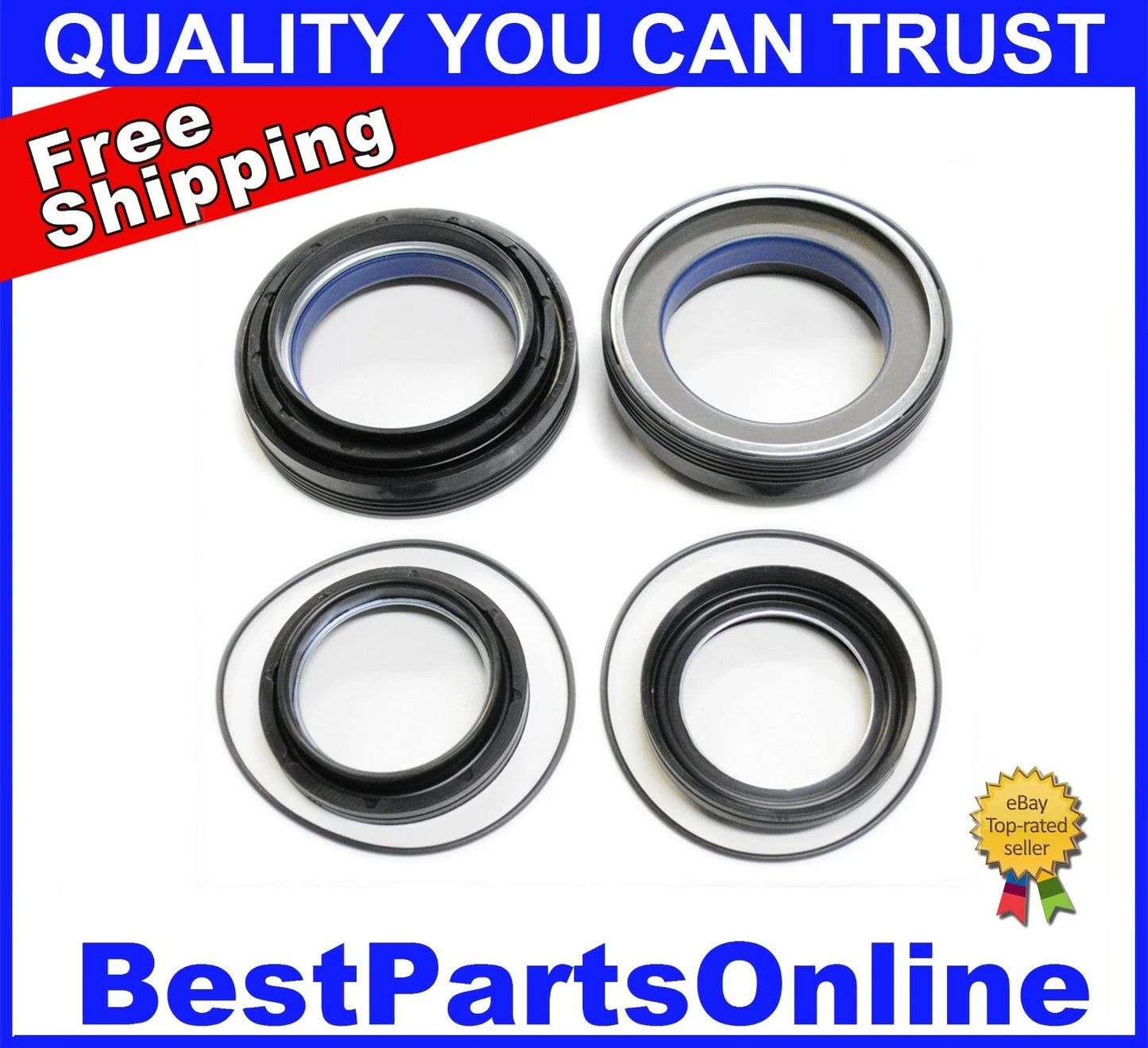 Inner Knuckle Vacuum Seal Dust Seal O Ring for Ford F250 F350 (1998–2004)