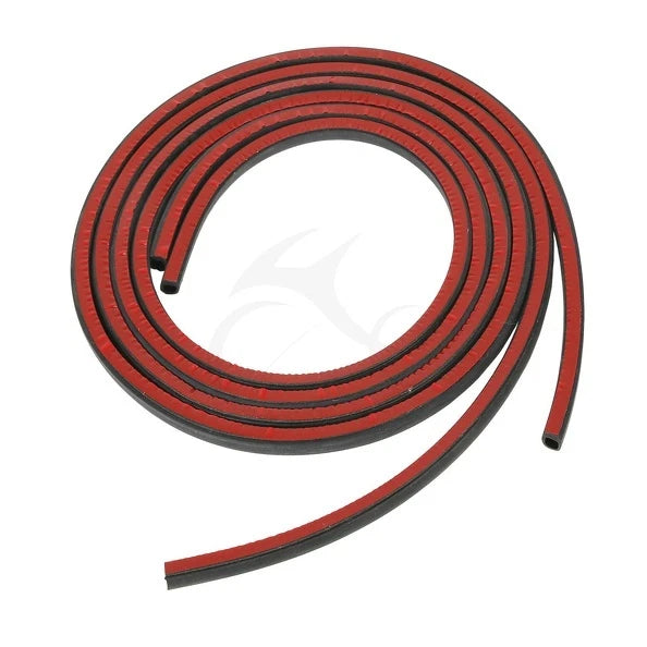 Rubber Seal Gasket Weather Strip for Harley Saddlebag Lids (2014-2023)