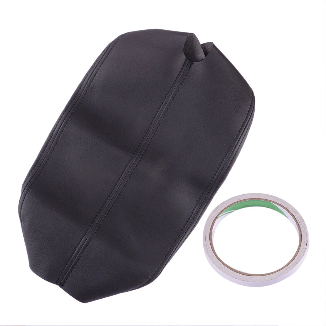 PU Leather Center Console Lid Armrest Cover for Toyota Highlander (2008-2013)