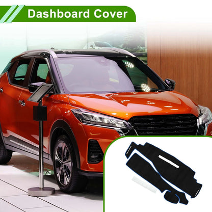 Dashboard Cover Mat for Nissan Serena C27 2016-2022 Black Blue
