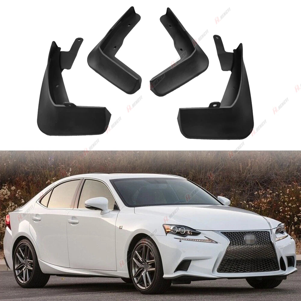 Mud Flap / 2x Splash Guards for Lexus IS250 IS300 IS350 Sedan (2014–2020)