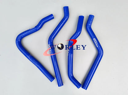 Aluminum Radiator & Hose for Kawasaki KX125 KX250 (1990-1993)