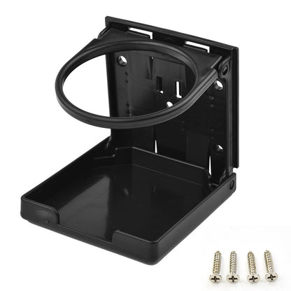 Useful Drink Holders Foldable Black Bracket Cup Drink Holder