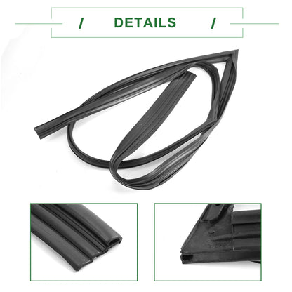 Front Left Door Window Run Channel Seal Strip for Honda Accord (2003-2007)