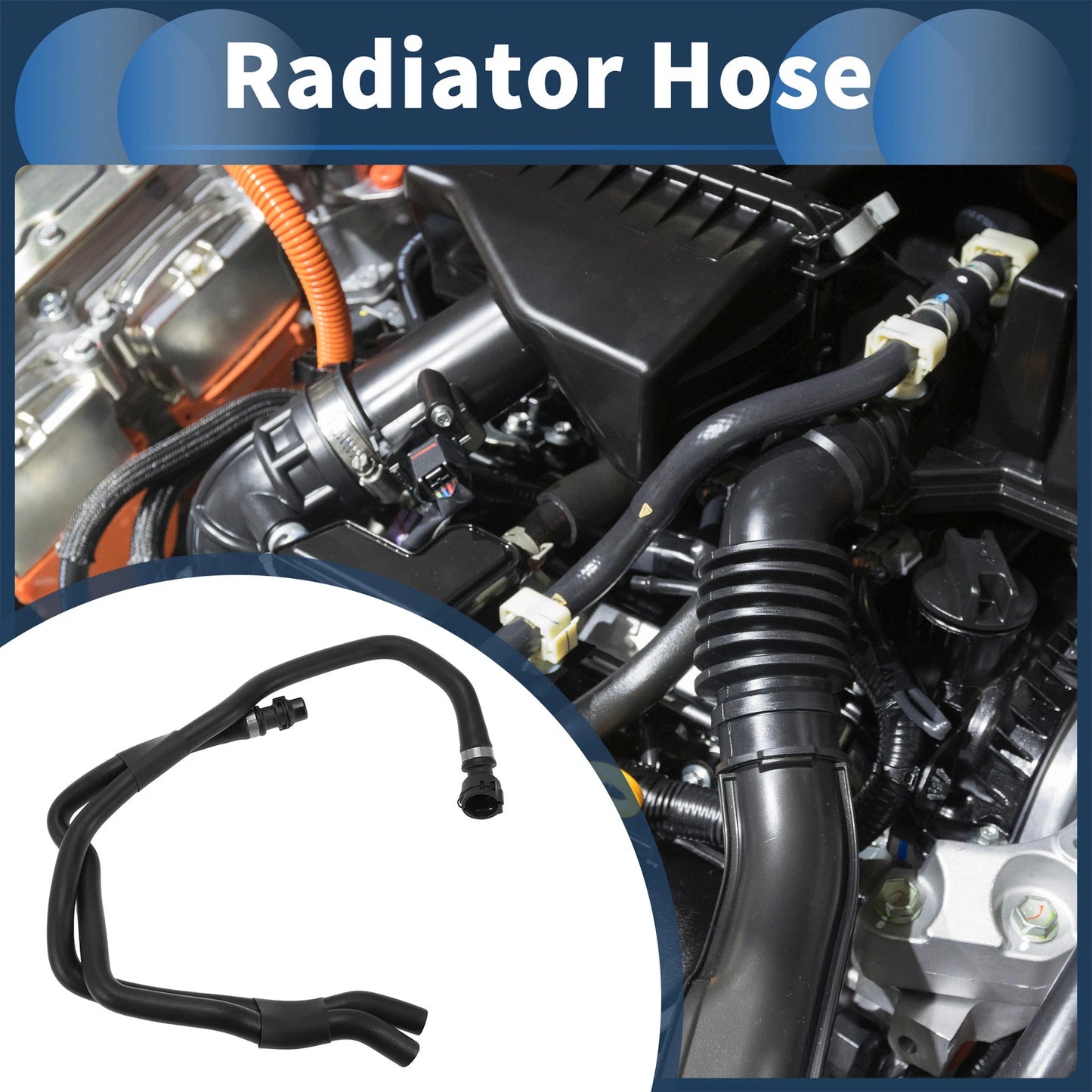 Radiator Hose for BMW F30 F31 316i 320i 2012-2015 ( Rubber)
