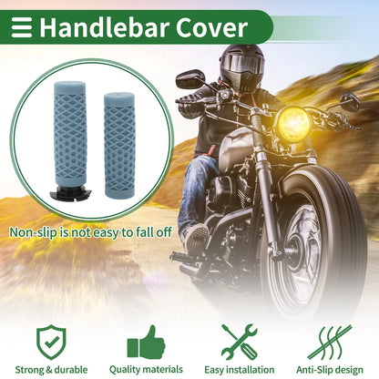 7/8" / 22mm / Handlebar Grips Cover Kit for Motorcycle