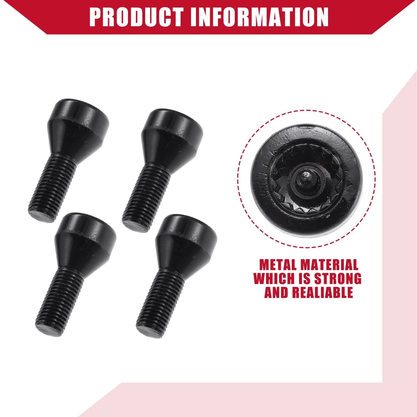 Wheel Lock Lug Nut Set for BMW 528i Z4 328i 330i (2006-2013)