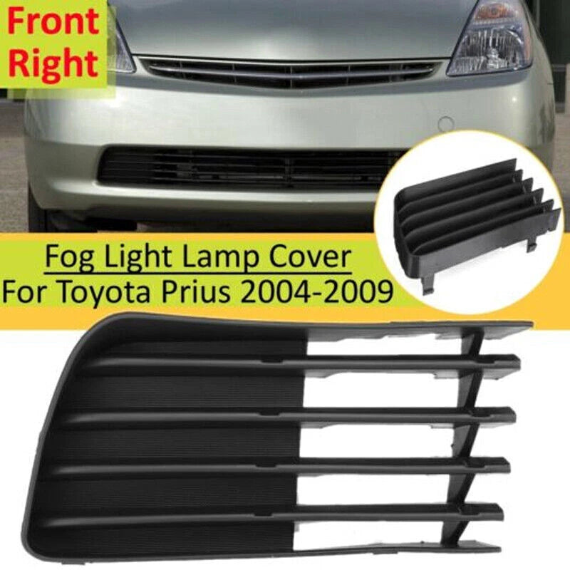 Front Bumper Fog Light Lamp Cover Bezel for Toyota Prius (2004-2009) 1 x