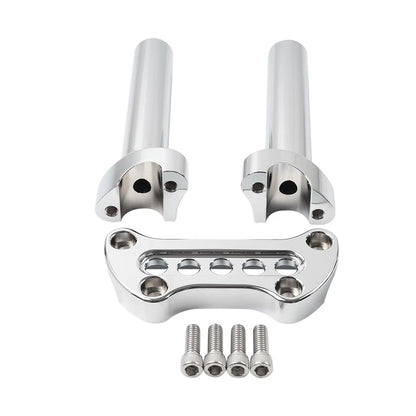 6.5" Handlebar Riser 1" Top Clamp for Harley Dyna Sportster XL883 XL1200 (2004-2023)