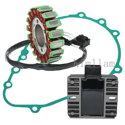 Stator Coil, Regulator, Gasket for Kawasaki ZR750 Z750, ZR1000 Z1000 (07-12)