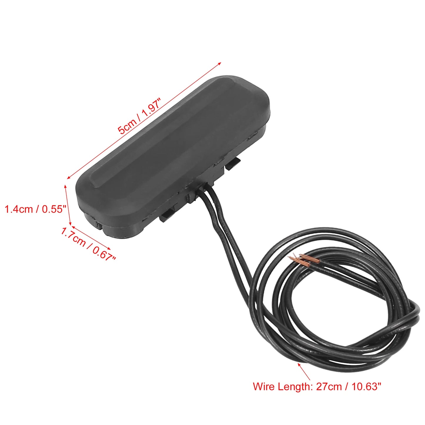 Tailgate Release Trunk Switch Black for Chevrolet Orlando (2011-2011)