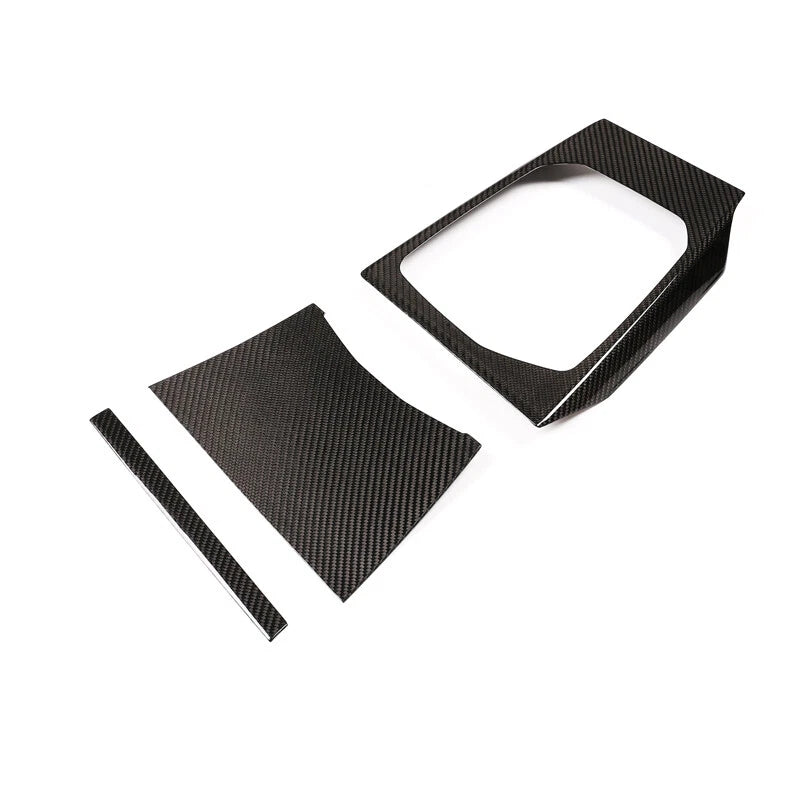 Real Carbon Fiber Center Console Panel Trim For BMW 330i 320i G20 G28 2019-2020