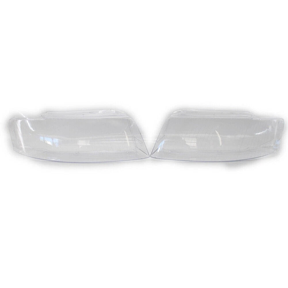 Replacement Headlight Lens Covers for Audi A4 B6 (2002-2005) 2 x Left & Right