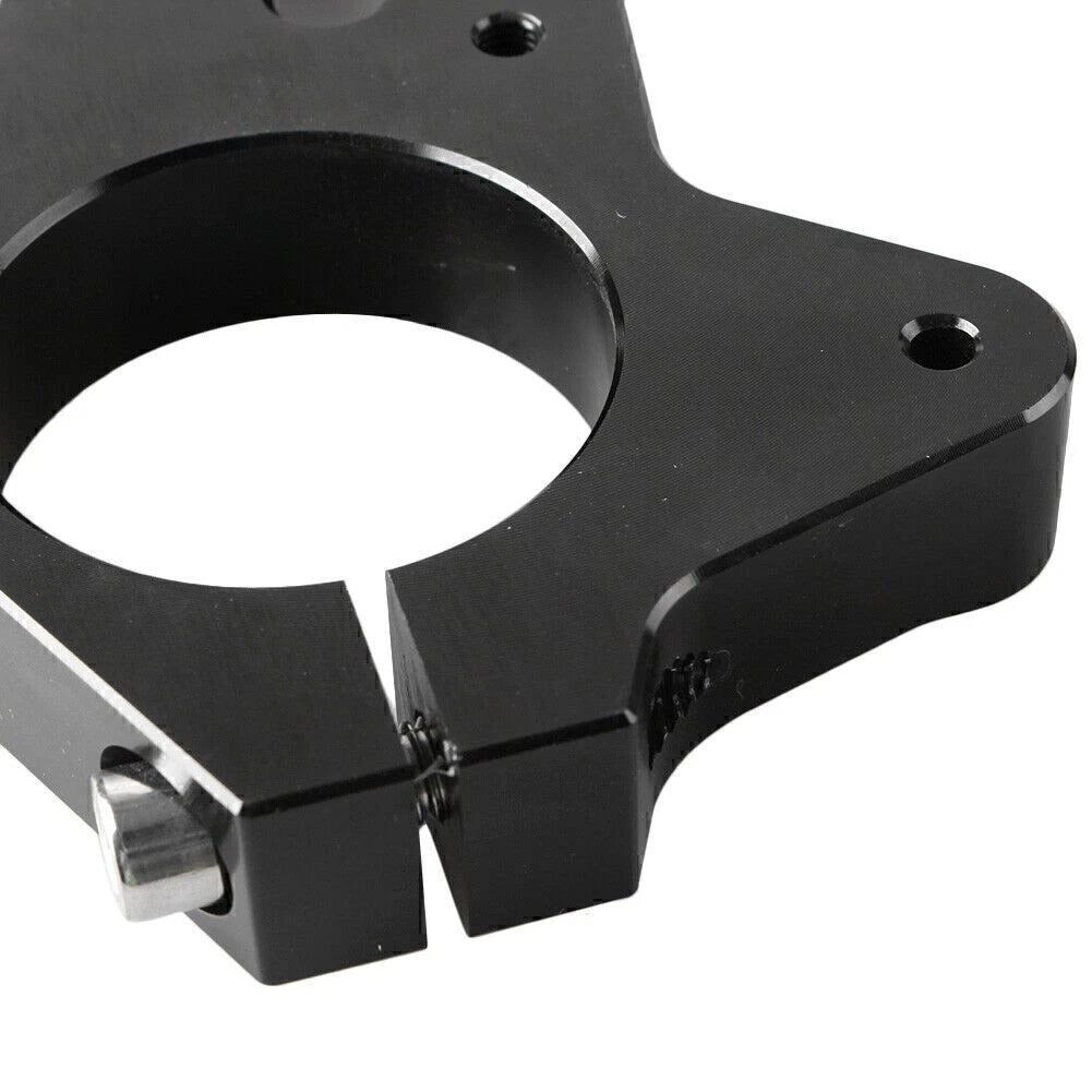 Kawasaki Ninja ZX6R Black Upper Triple Tree Front End Top Clamp (2000-2023)