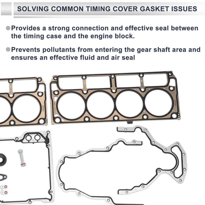 Gen 3 LS Head Gasket Kit for GM Chevy LS1 LS6 LQ4 LQ9 4.8L 5.3L 5.7L (2000-2006)