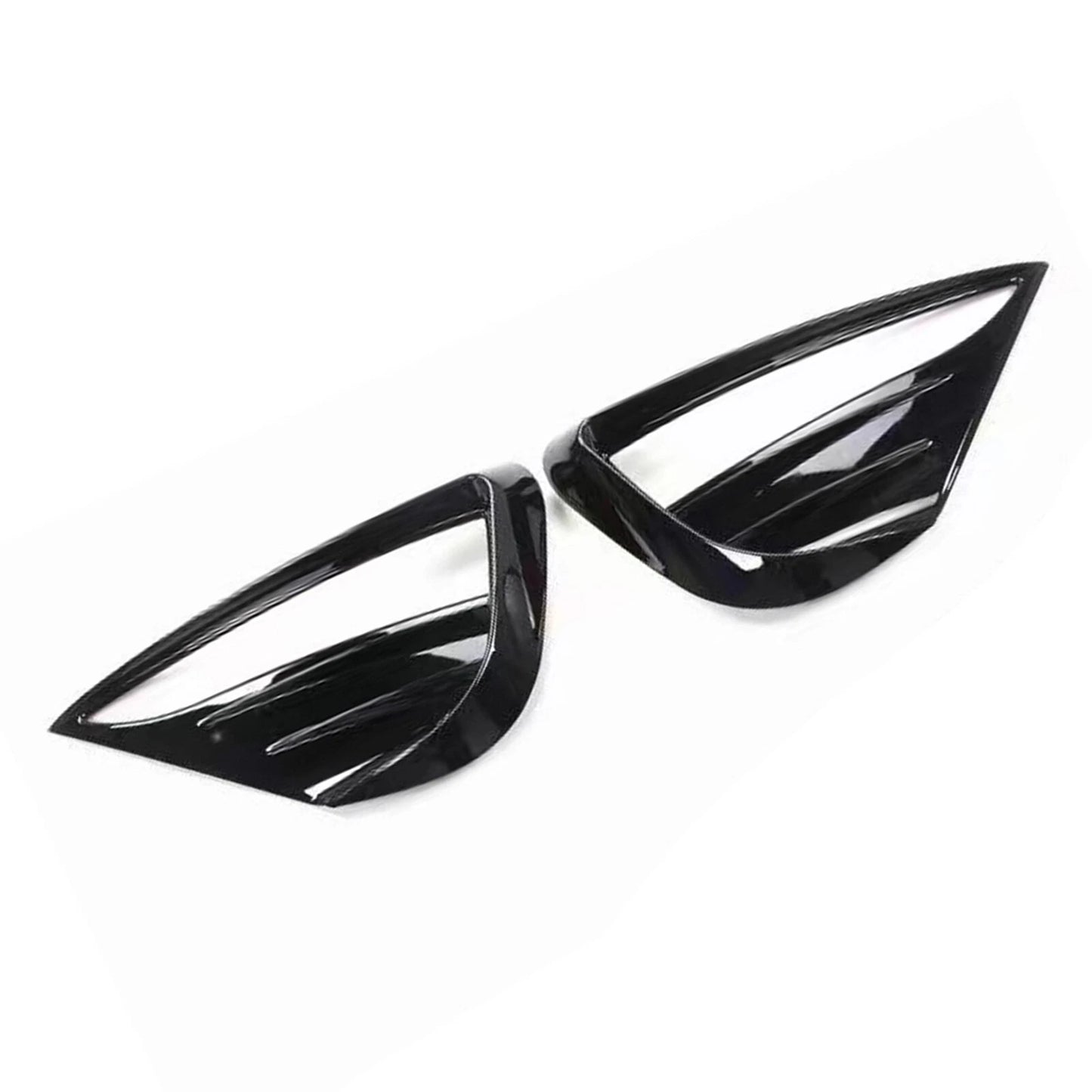 Fog Light Cover for Tesla Model Y (2020-2024) Glossy Black