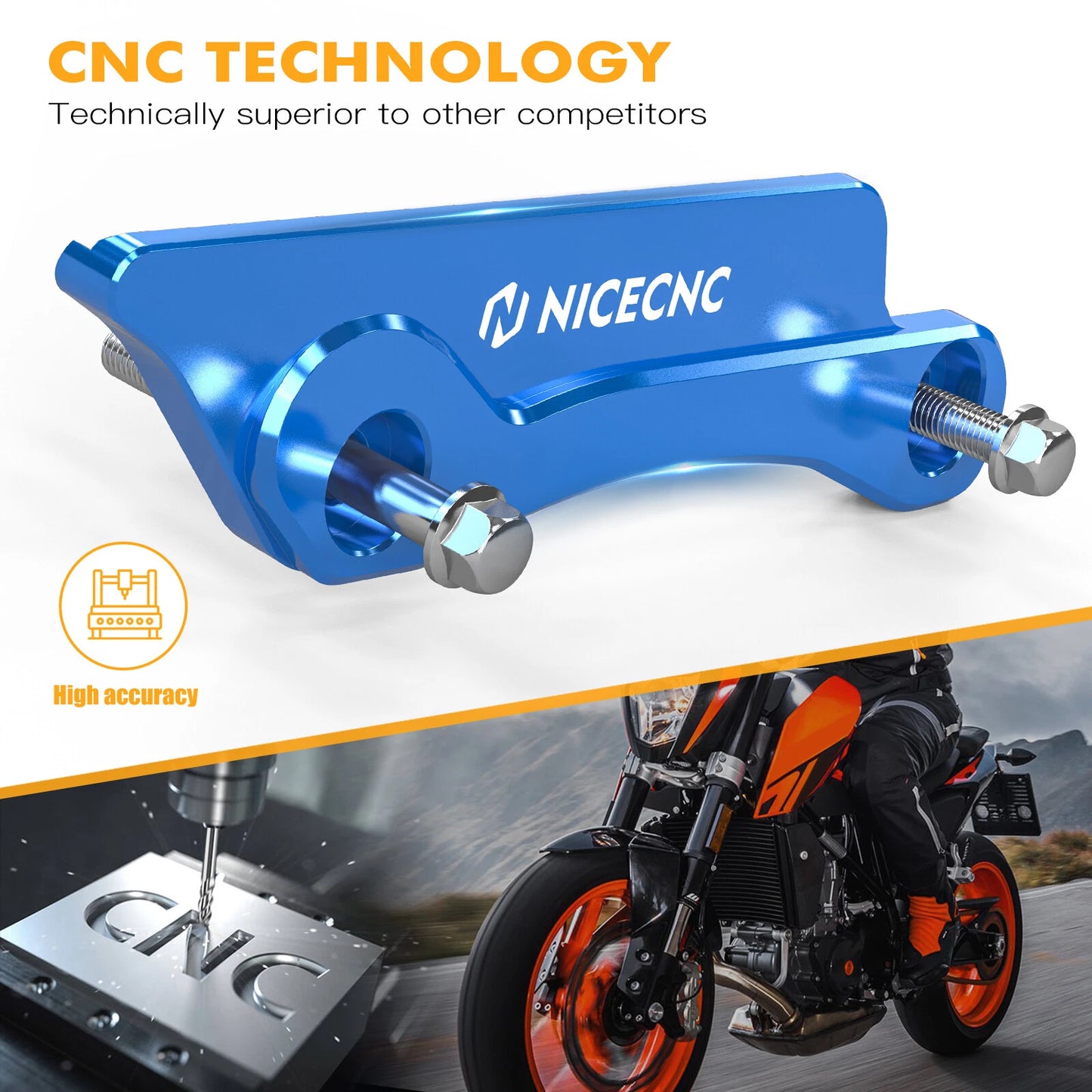 Rear Chain Guide Swingarm Cover for Husqvarna 125-450 FC FX TX TC (2023-2024)