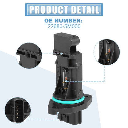 Mass Air Flow Sensor for Nissan Sentra 1.8L (2000-2006)