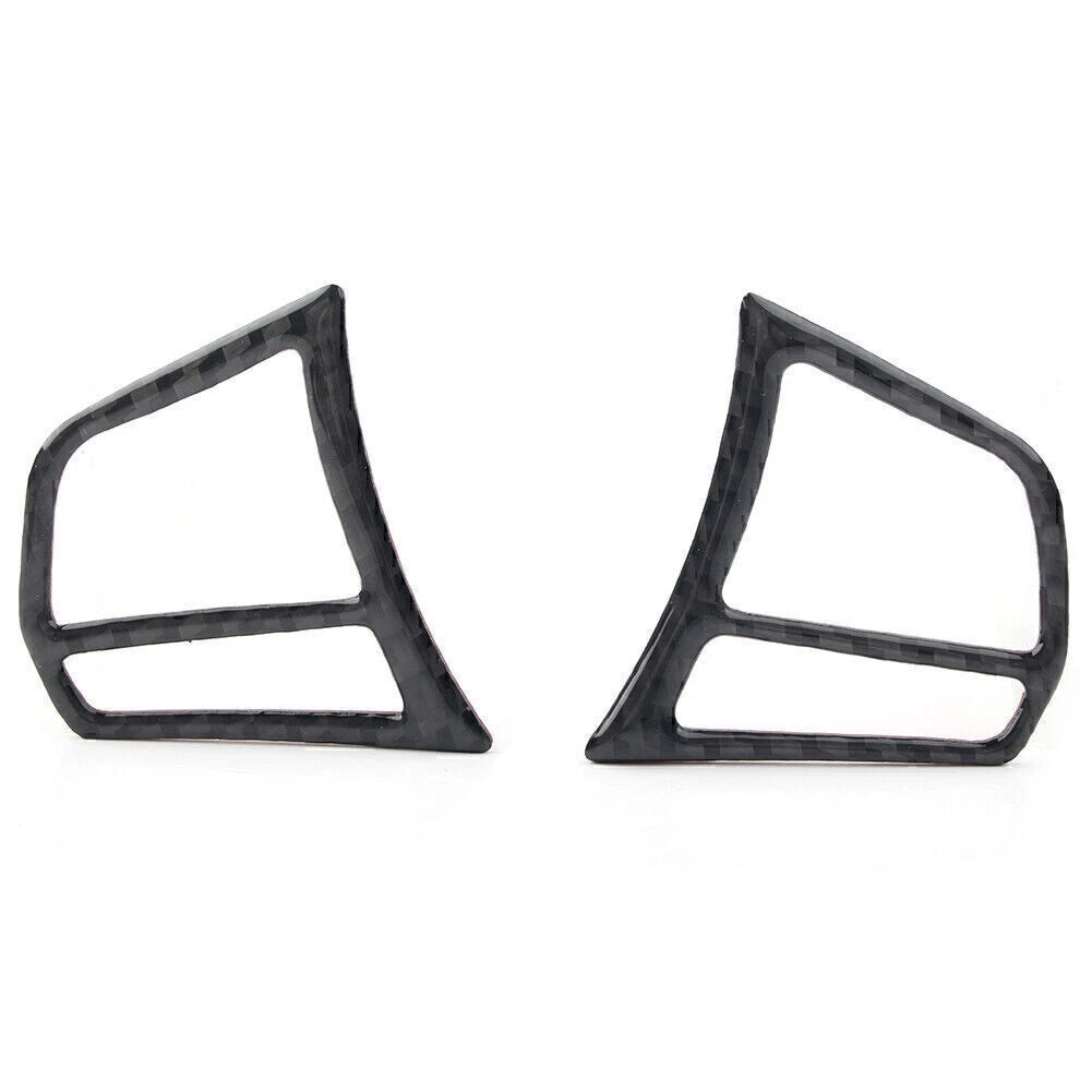 2 x Steering Wheel Button Frame Cover Trim for BMW F20 F21 F30 F32 (2012-2019)