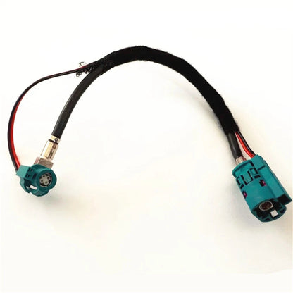 4+2Pin Fakra HSD Z Male to Z Female 90 Degree Cable for BMW