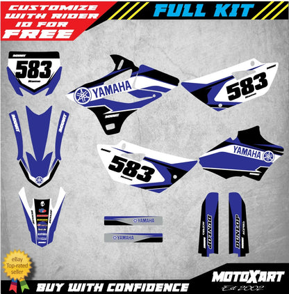 Dusty Style Stickers Kit for Yamaha YZ 85 (2015-2021) Custom Graphic Decals