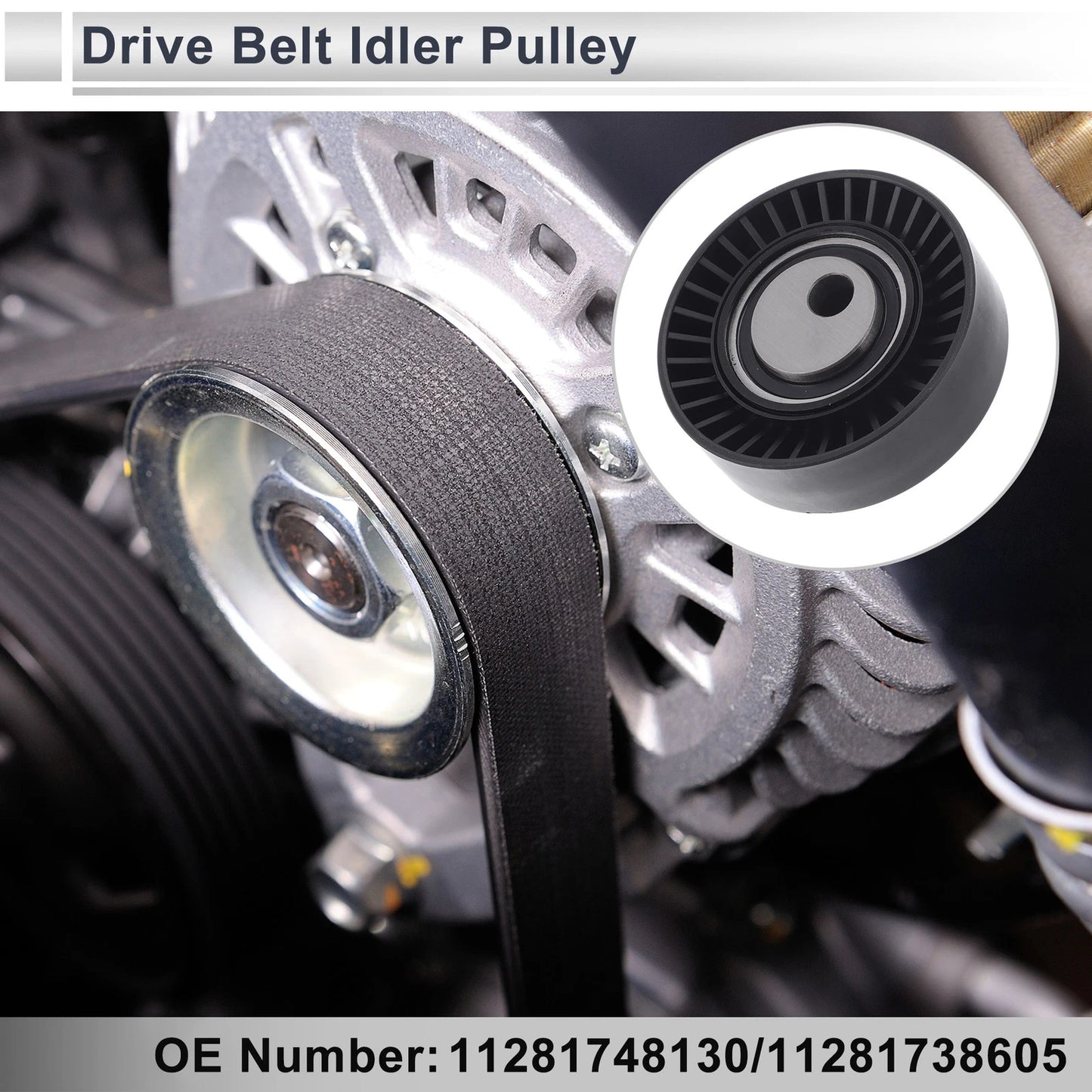 Drive Belt Idler Pulley for BMW 325i (1994 - 2006)