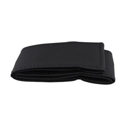 Car Steering Wheel Cover Real Leather Lace-Up Steering Wheel-Protector for AU