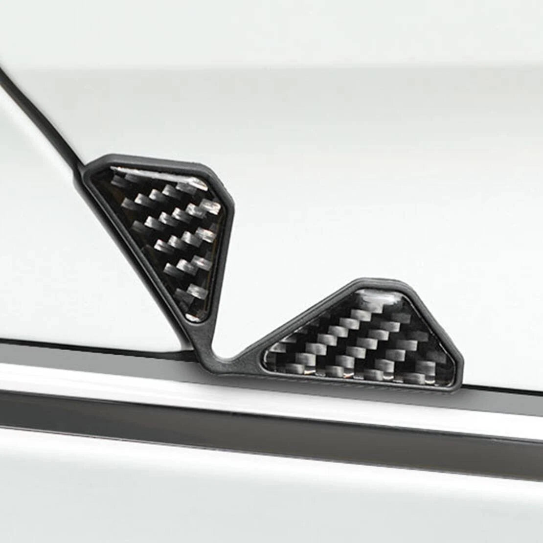 Black Anti-Scratch Car Door Corner Guard Covers