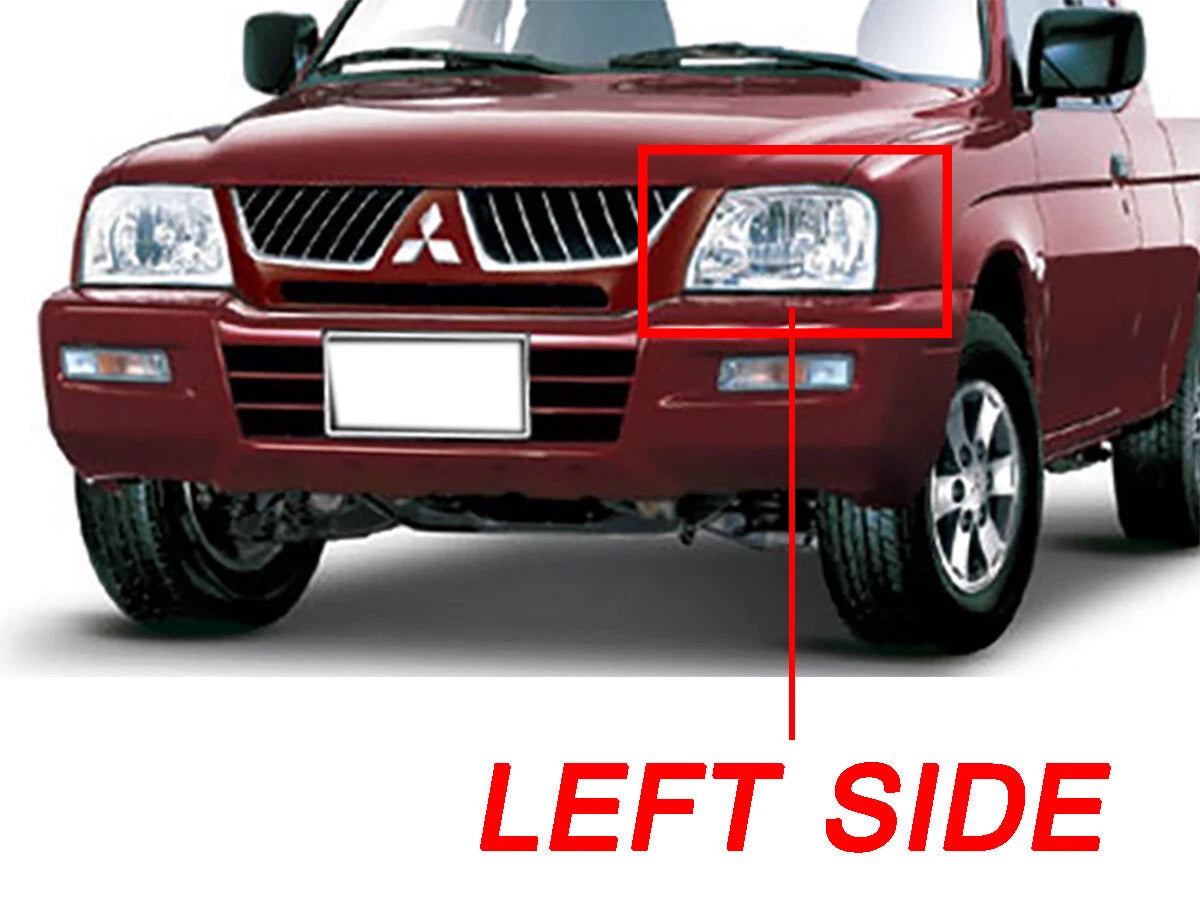 Left Side Headlight for Mitsubishi L200 Triton (1996-2004)