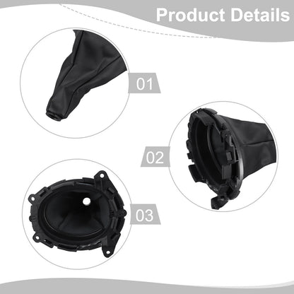 Shift Knob and Rod Cover for Honda Fit/Jazz (2009–2015)