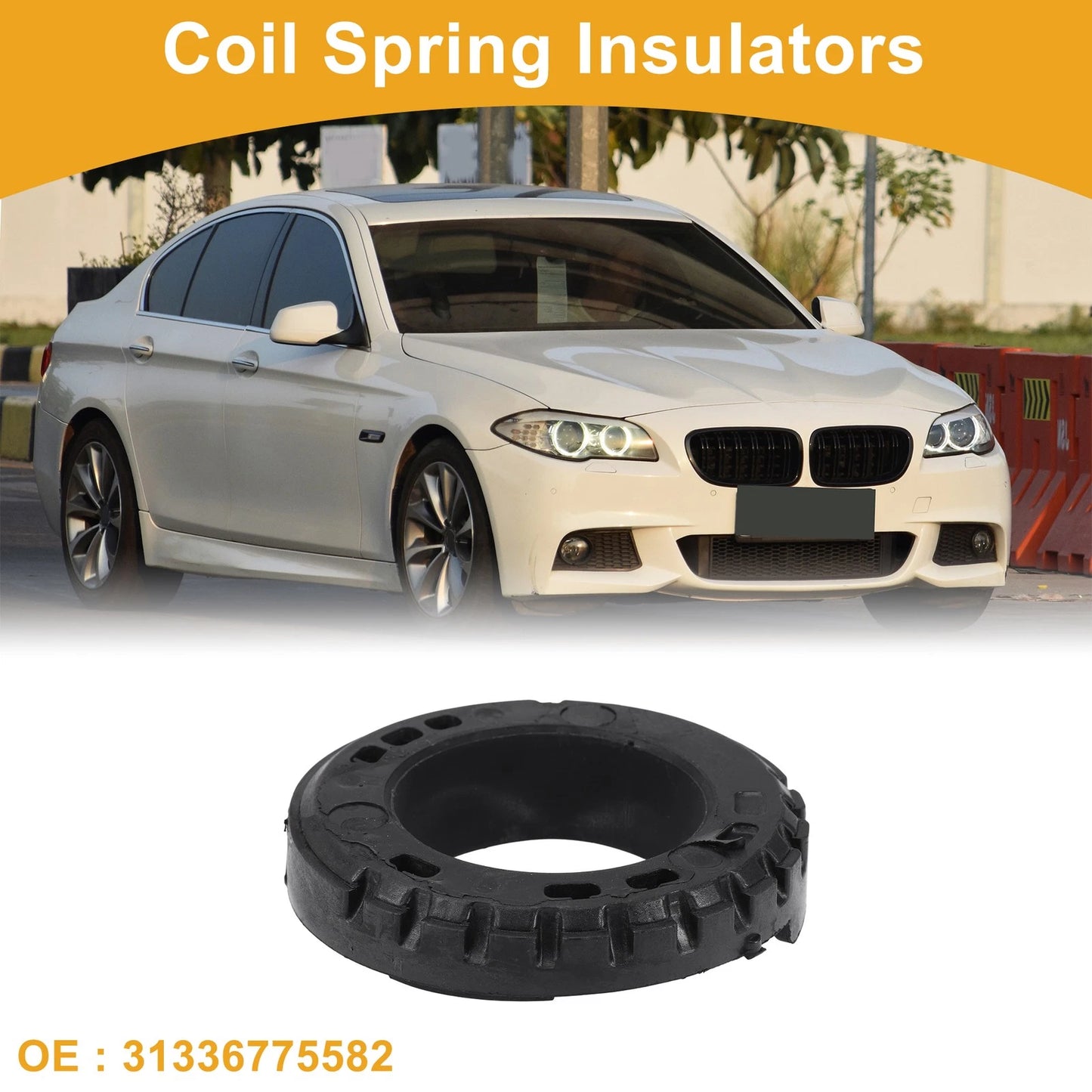 Coil Spring Insulators Rubber 1 Pc for BMW F06 (2014-2018)