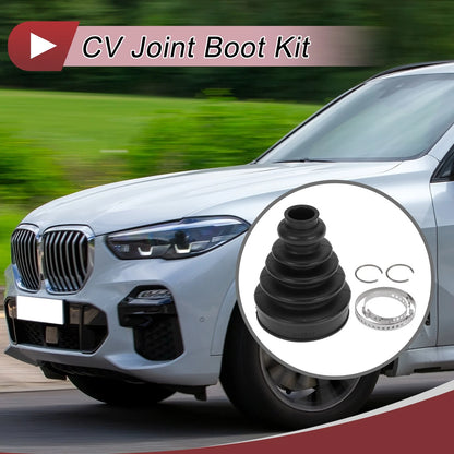 Inner CV Joint Boot Kit with Clamps for BMW X5 (2007-2018)