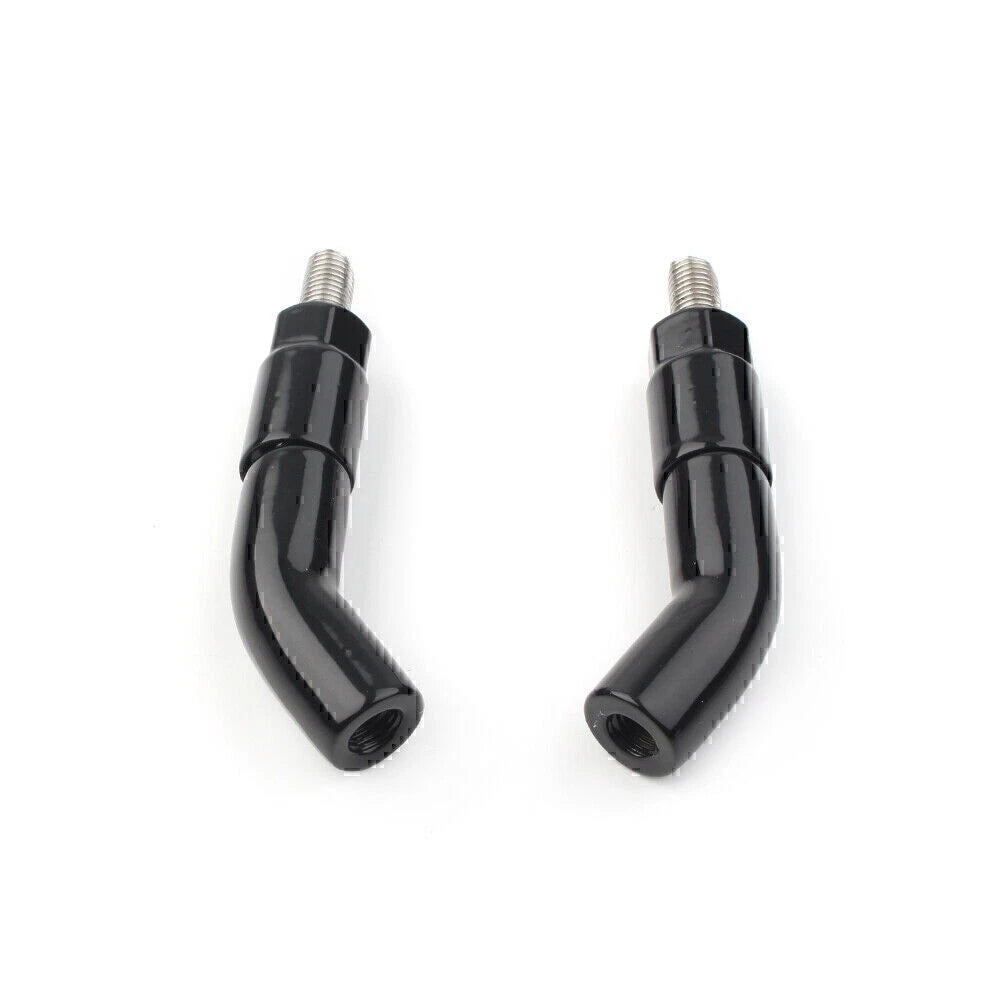 Black Mirror Stem Extenders for Harley Iron 1200 XL1200NS (2018-2019)
