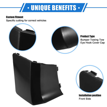 Front Bumper Tow Hook Cover for Subaru Impreza (2010-2014) Black
