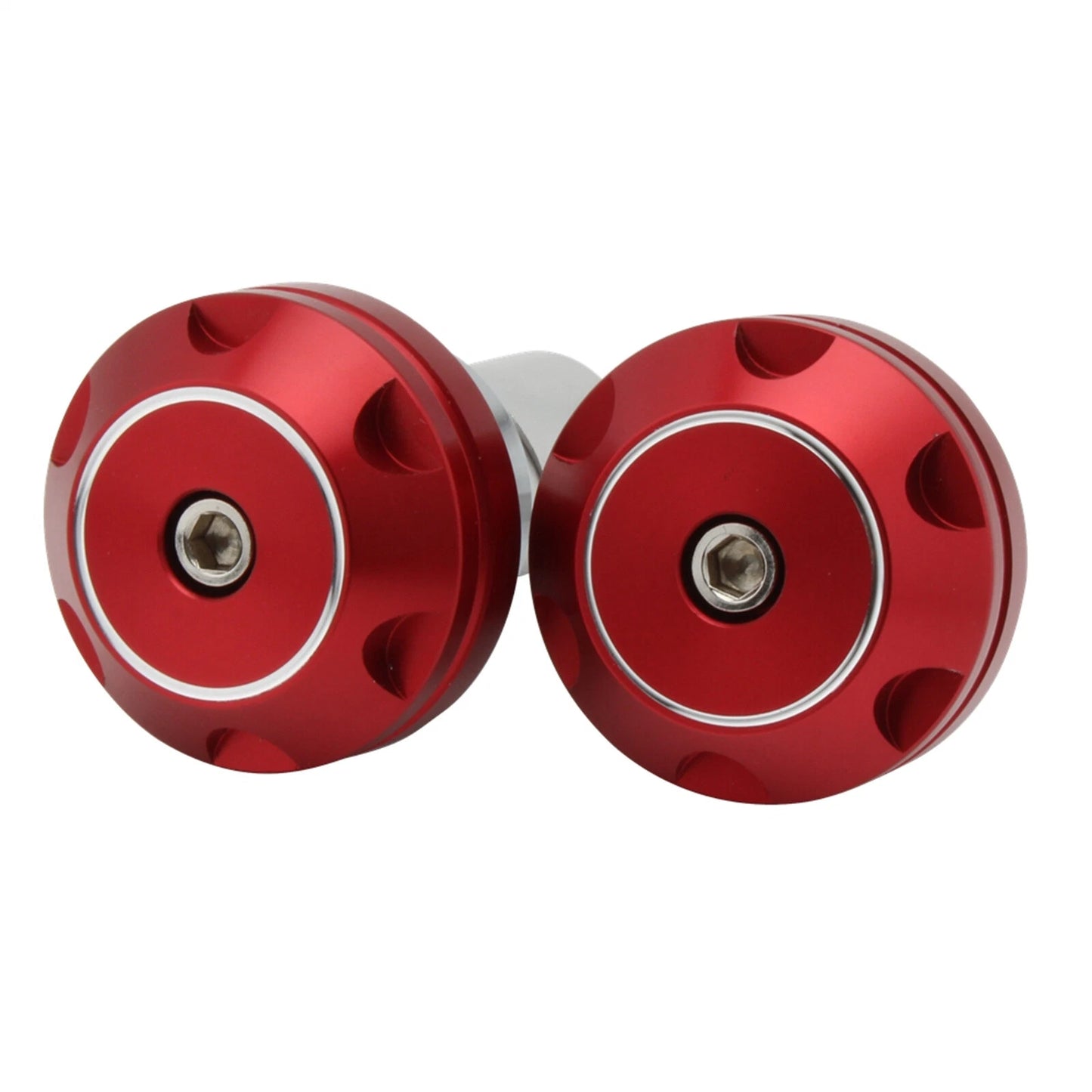 2 x Front Wheel Axle Lid Nut Covers for BMW R18 Classic (2020-2021) Red