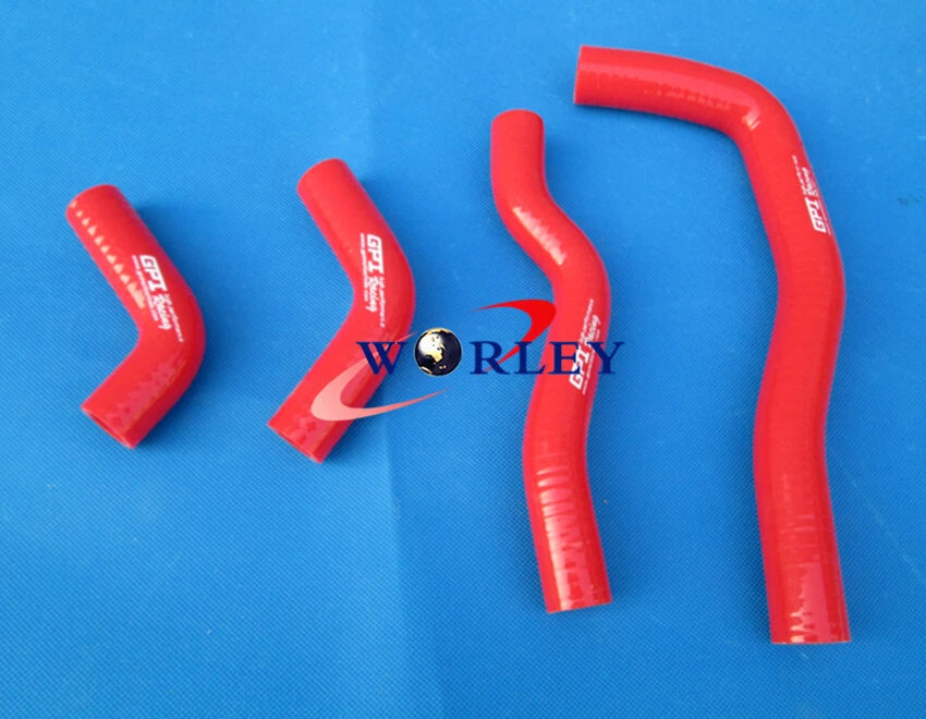 Silicone Radiator Hose RED for Honda CRF450X CRF450 2005-2016