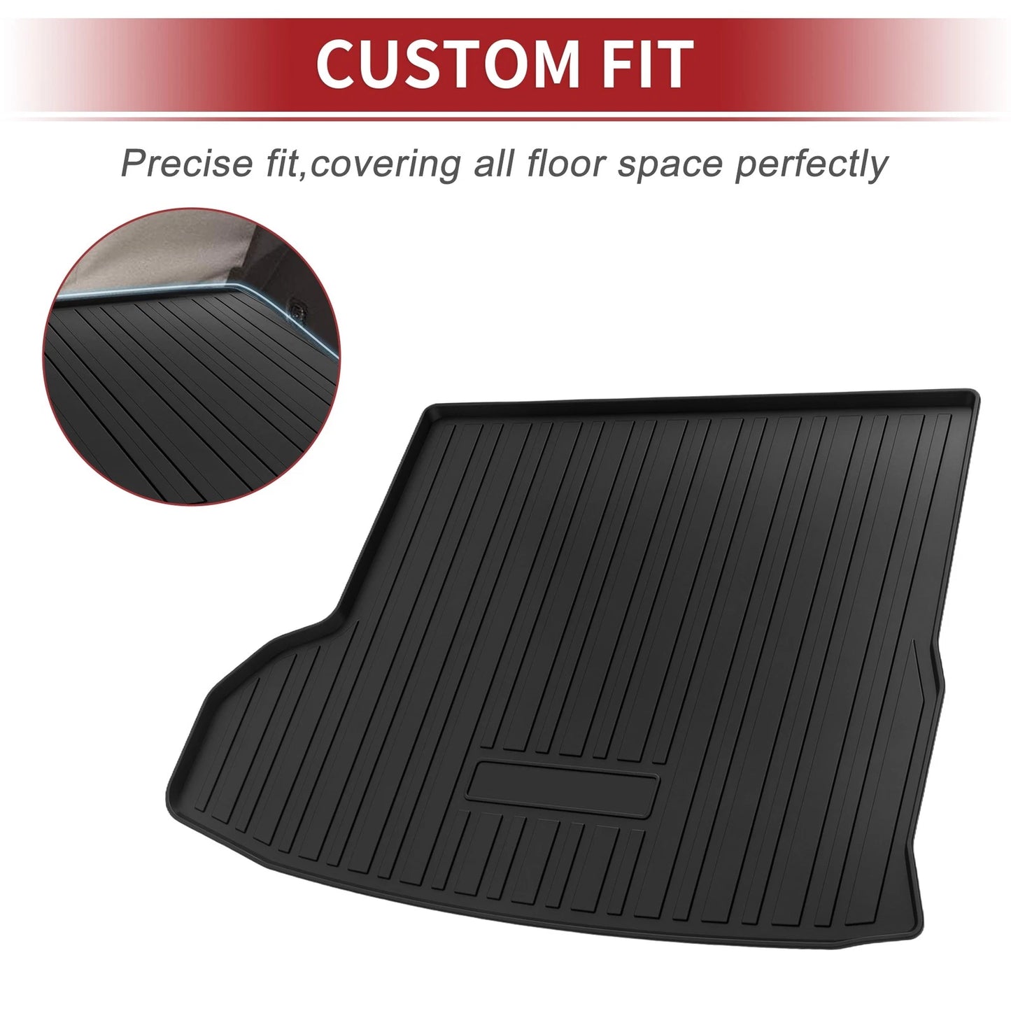 Cargo Liner Rear Trunk Mat 1 Pc for Toyota Highlander (2015–2021)