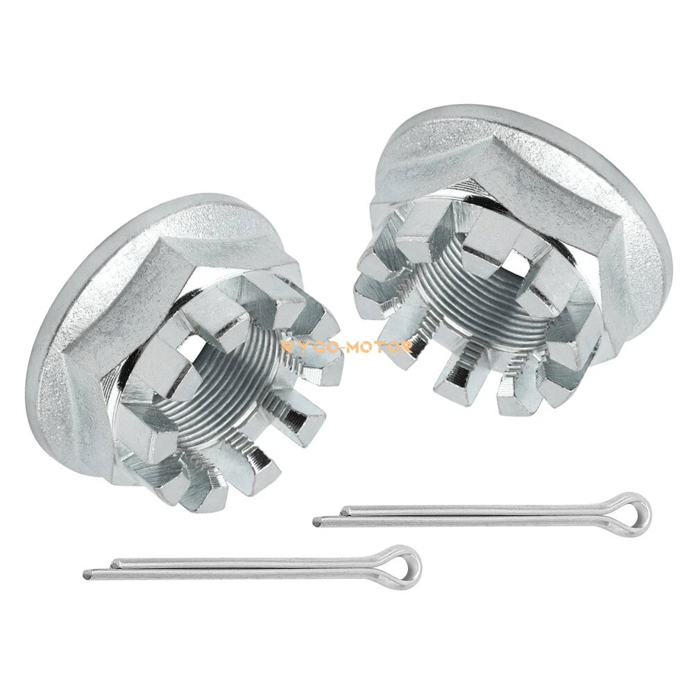 Rear Wheel Axle Nut with Pin for Honda Foreman 400 450 500 520