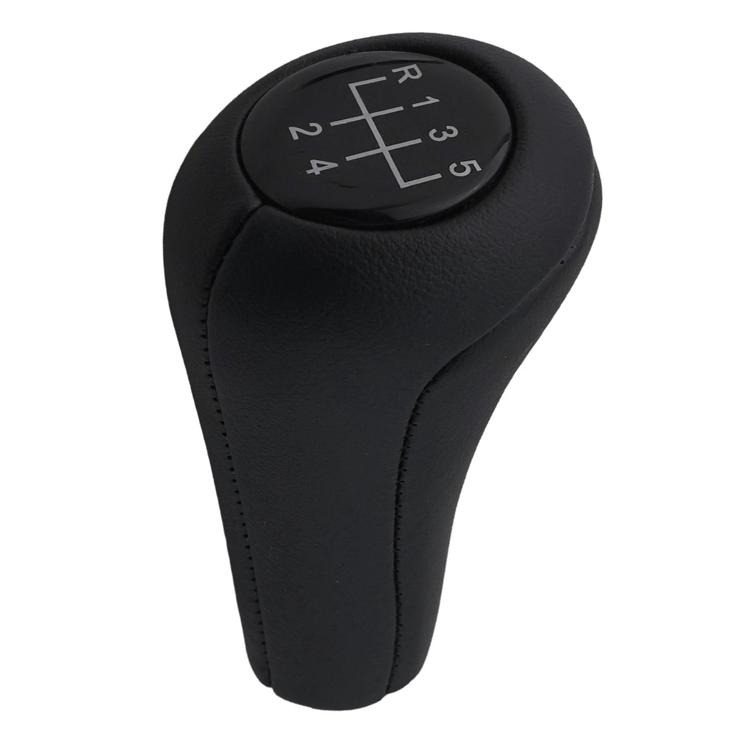 5-Speed Gear Shift Knob Ball Leather Plastic for E28 X3 Z1 Z3