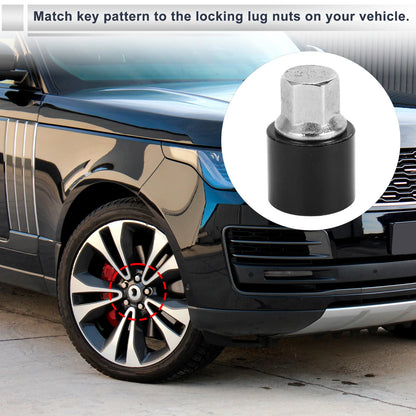 22.5ID Wheel Lock Lugnut Antitheft Nut Removal Key for Land Rover (201-2022)