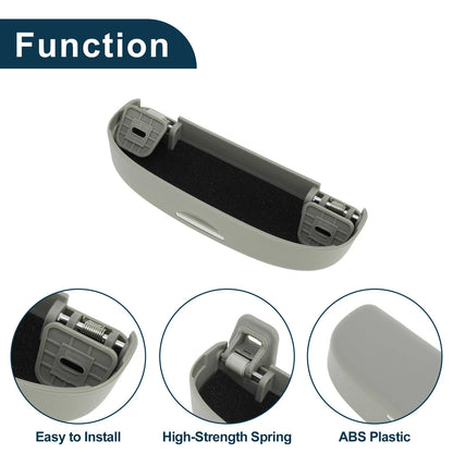 Sunglasses Case for Ford Puma MK2 ST Line X 2020-2025 ABS Gray 1 Set